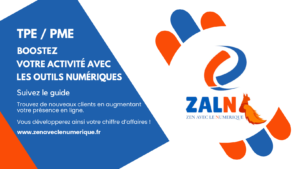 Bannière facebook Zen avec le numérique